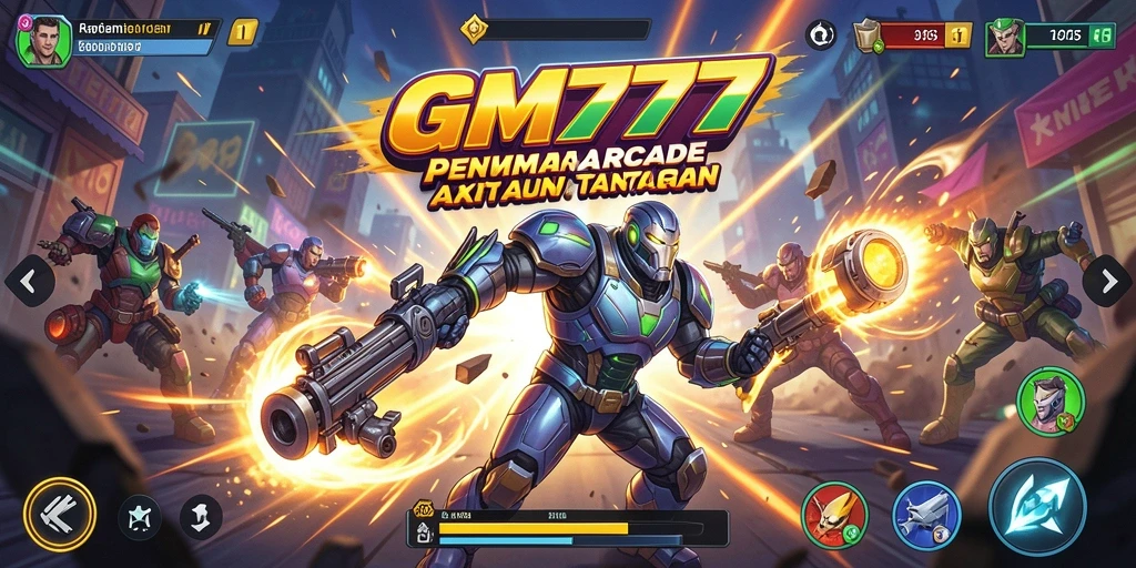 Tampilan gameplay GM777 yang seru dan menantang.