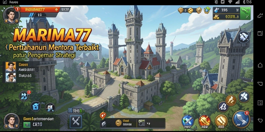 Tampilan gameplay seru dan menantang dari game Tower Defense.
