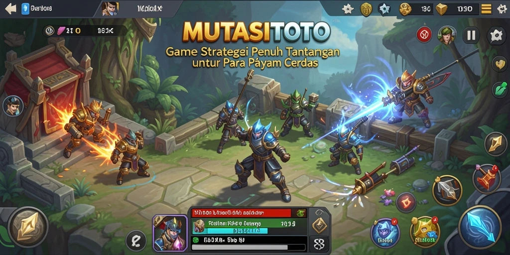 Tangkapan layar gameplay <strong>MUTASITOTO</strong> menunjukkan strategi yang menegangkan dan aksi mendebarkan.