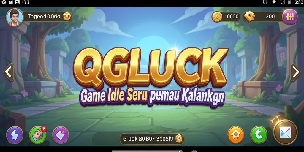 Tampilan menarik dari gameplay QGLUCK yang mengasyikkan.