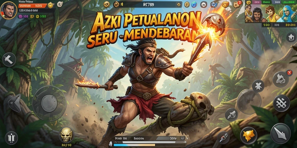 Screenshot gameplay RR789 menampilkan aksi seru dan karakter dalam pertarungan.