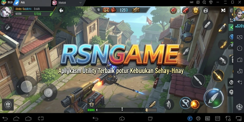 Tampilan fitur RSNGAME yang memudahkan pengguna dalam mengatur aktivitas.
