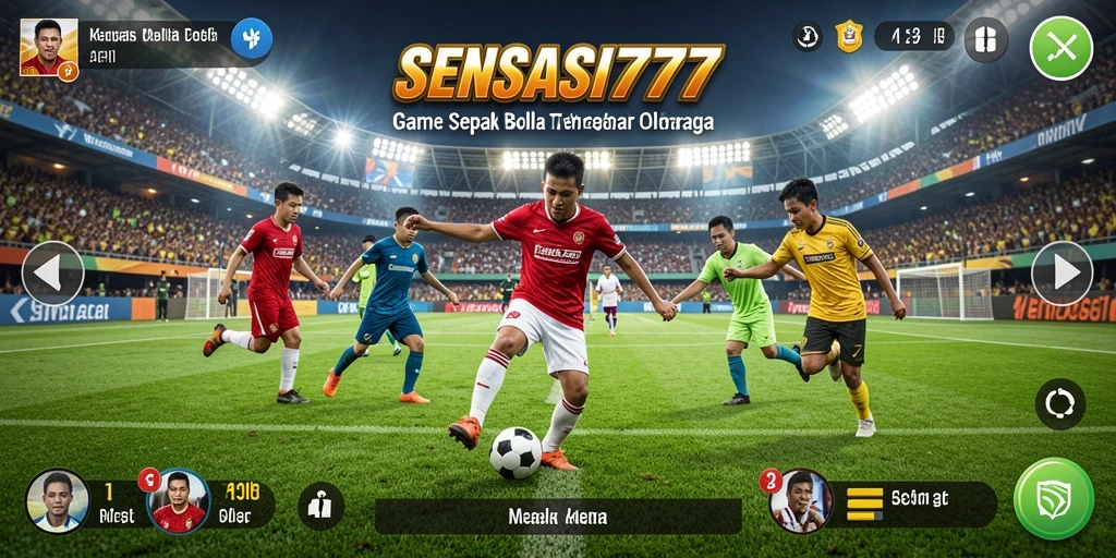 Tampilan gameplay SENSASI777 yang menegangkan dan seru.
